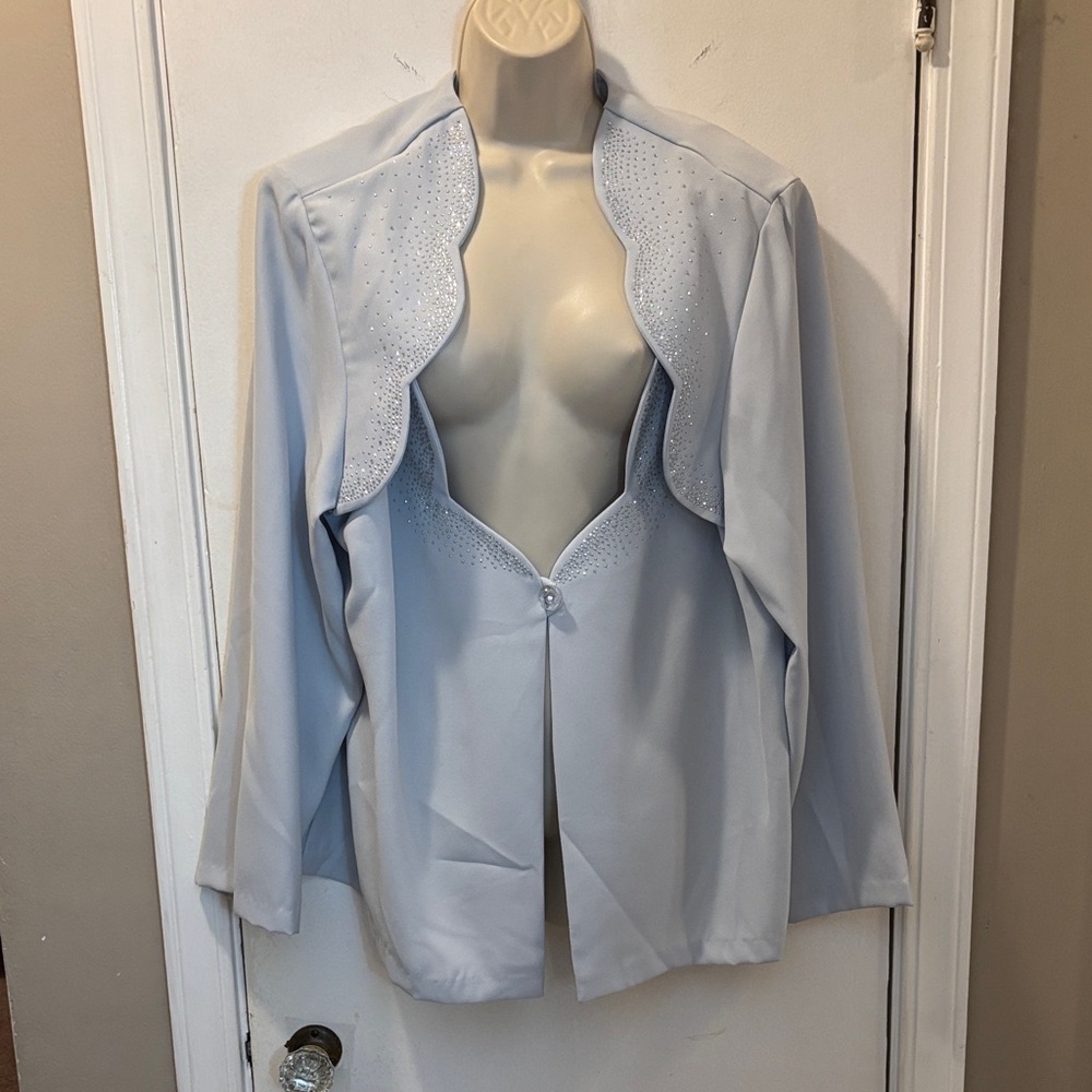 Vintage Hosanna Design XL evening Jacket embellished 26-58-1